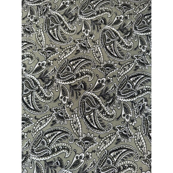 Michael Kors Paisley Shift Dress Size XS Women Ruffle V-Neck - Picture 3 of 8